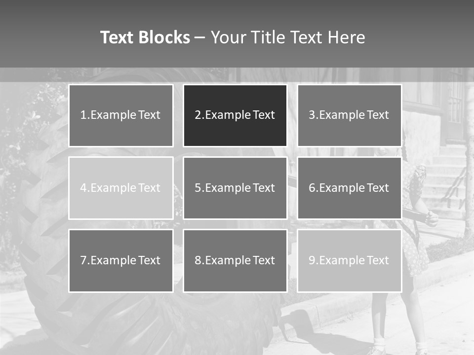 Suburbia Play Street PowerPoint Template