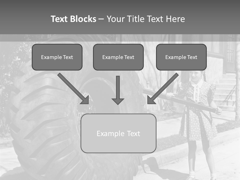 Suburbia Play Street PowerPoint Template
