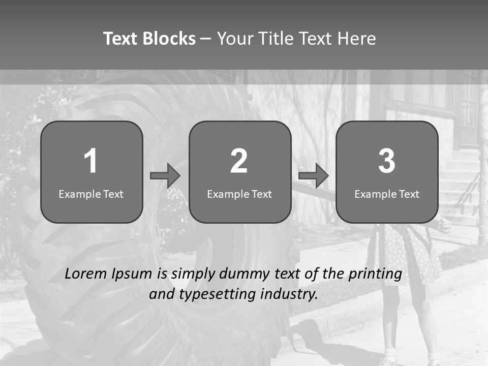 Suburbia Play Street PowerPoint Template