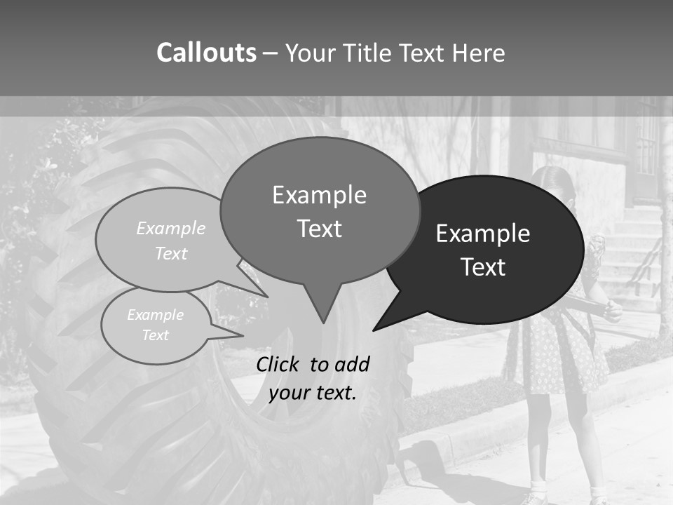 Suburbia Play Street PowerPoint Template
