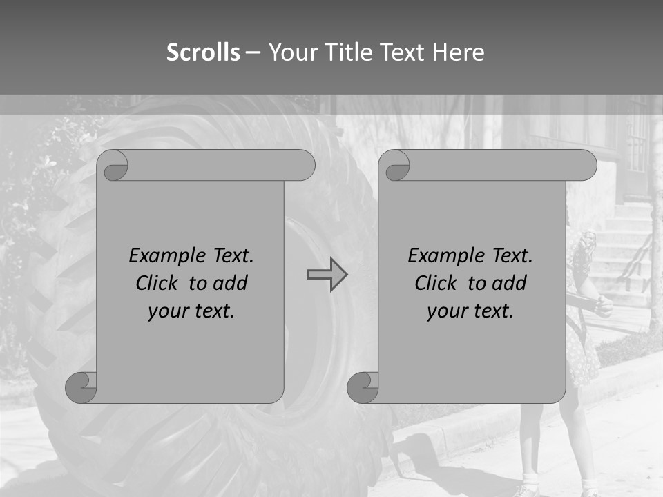 Suburbia Play Street PowerPoint Template