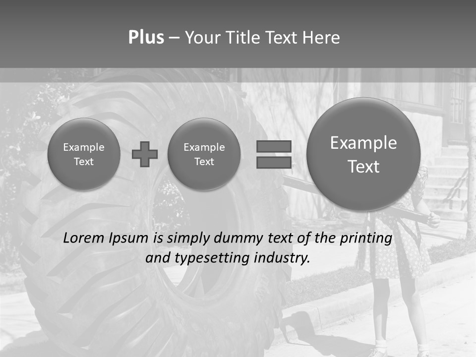 Suburbia Play Street PowerPoint Template