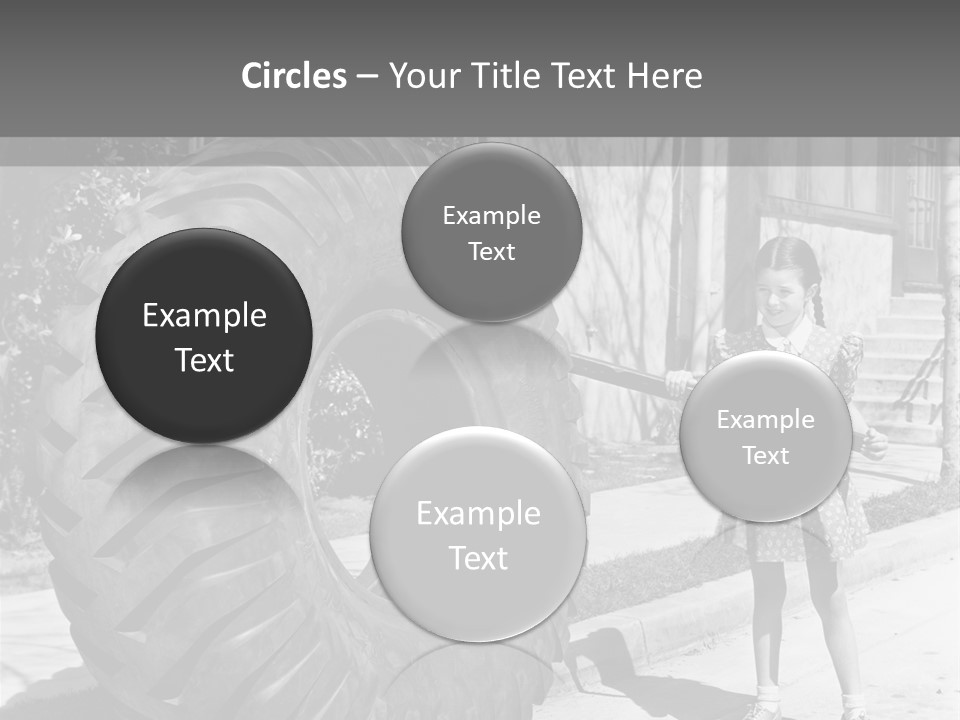 Suburbia Play Street PowerPoint Template