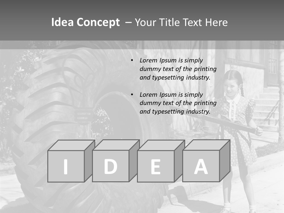 Suburbia Play Street PowerPoint Template