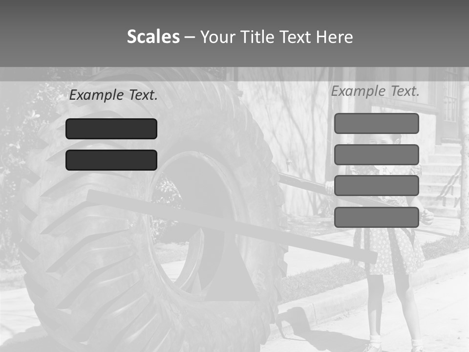 Suburbia Play Street PowerPoint Template