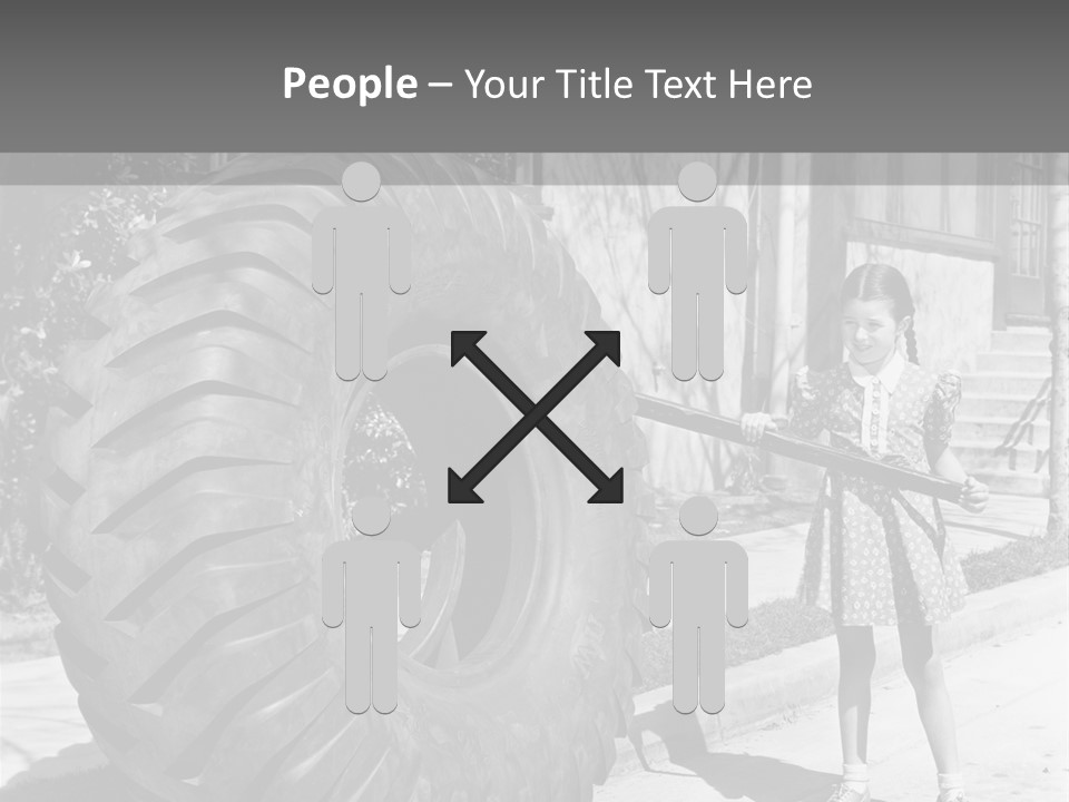 Suburbia Play Street PowerPoint Template