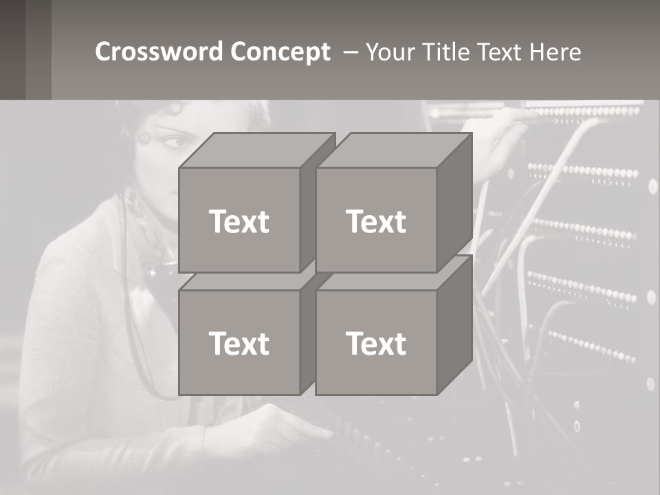 Career Helpfulness Hear PowerPoint Template