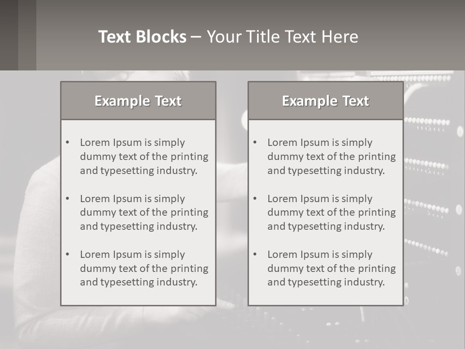 Career Helpfulness Hear PowerPoint Template