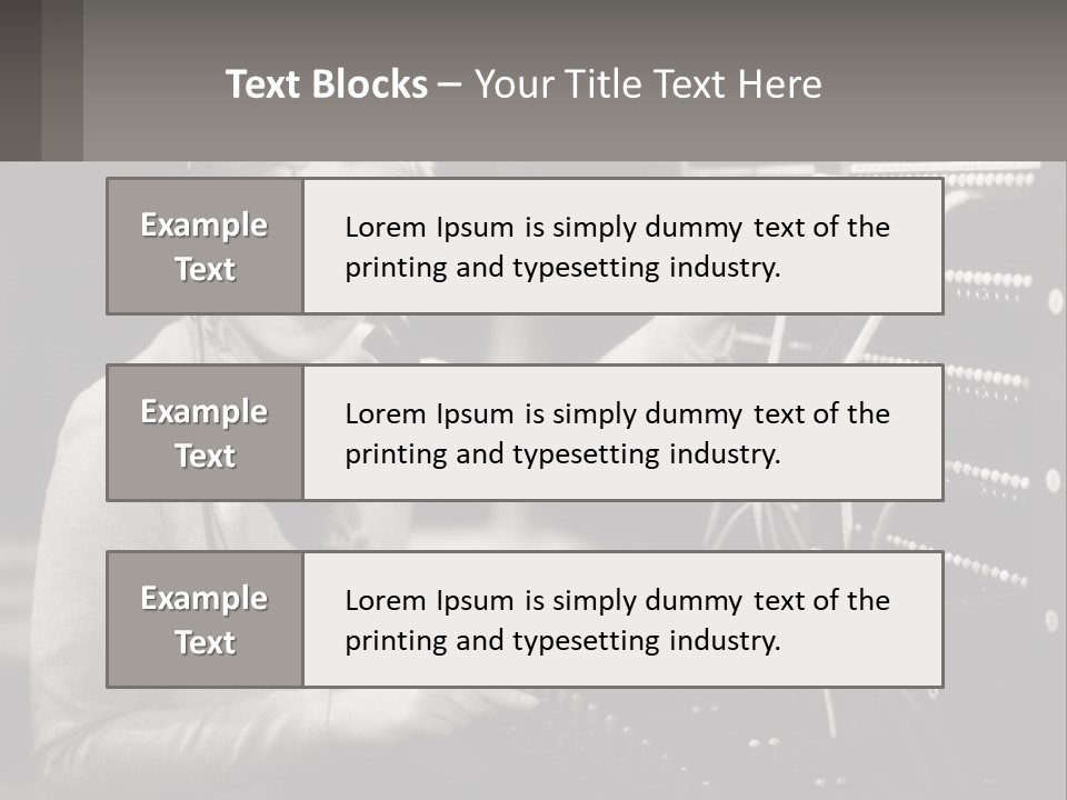 Career Helpfulness Hear PowerPoint Template