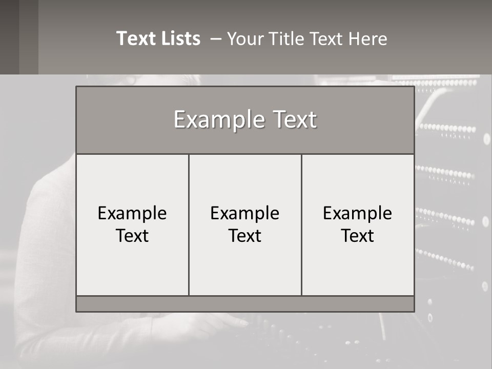 Career Helpfulness Hear PowerPoint Template