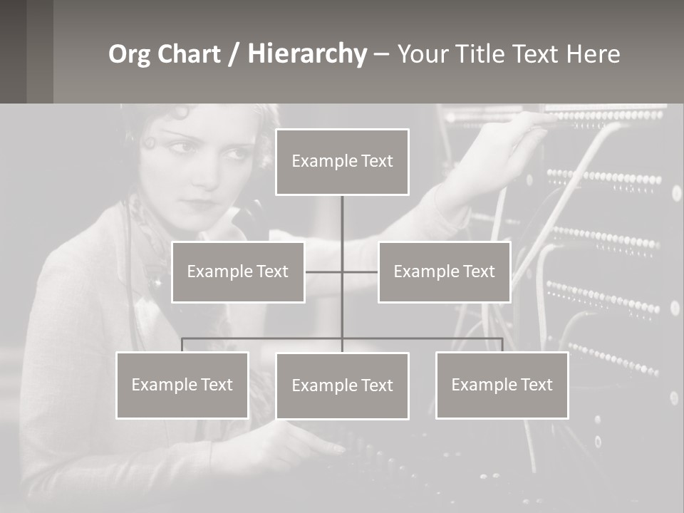 Career Helpfulness Hear PowerPoint Template