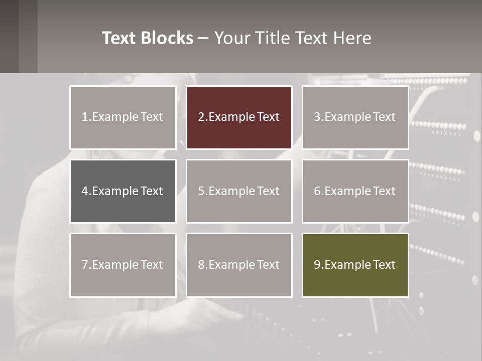Career Helpfulness Hear PowerPoint Template