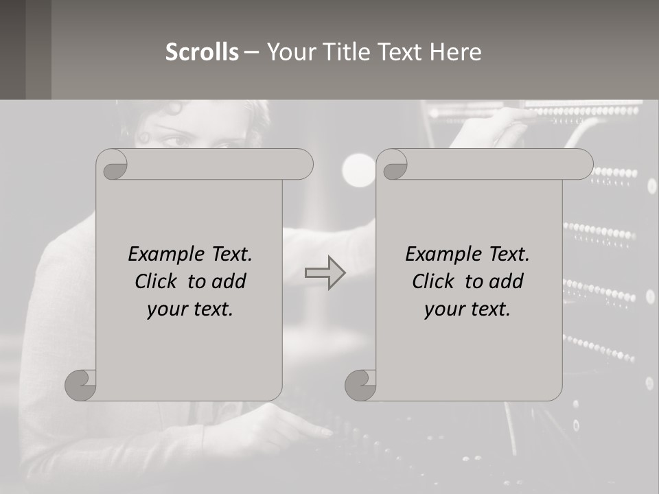 Career Helpfulness Hear PowerPoint Template