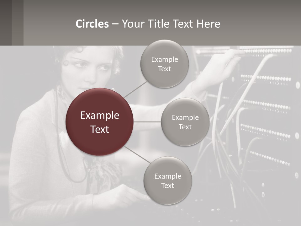 Career Helpfulness Hear PowerPoint Template
