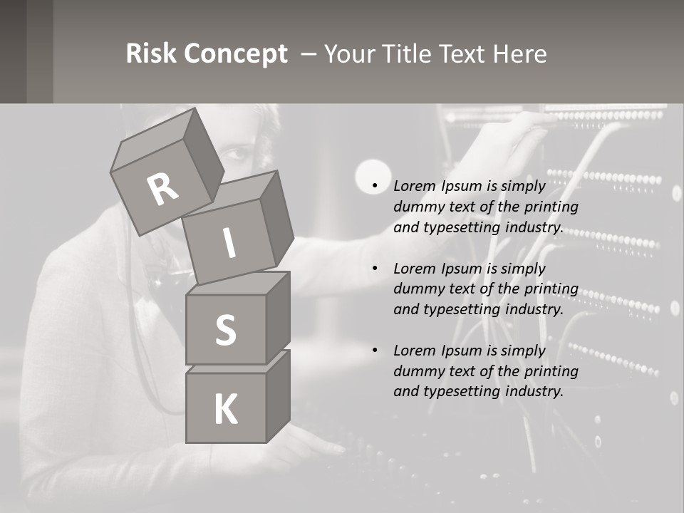 Career Helpfulness Hear PowerPoint Template