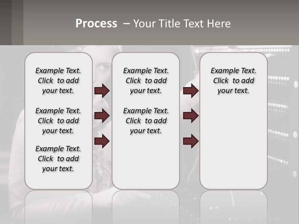 Career Helpfulness Hear PowerPoint Template