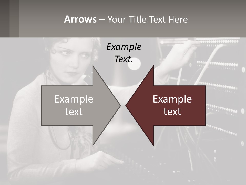 Career Helpfulness Hear PowerPoint Template