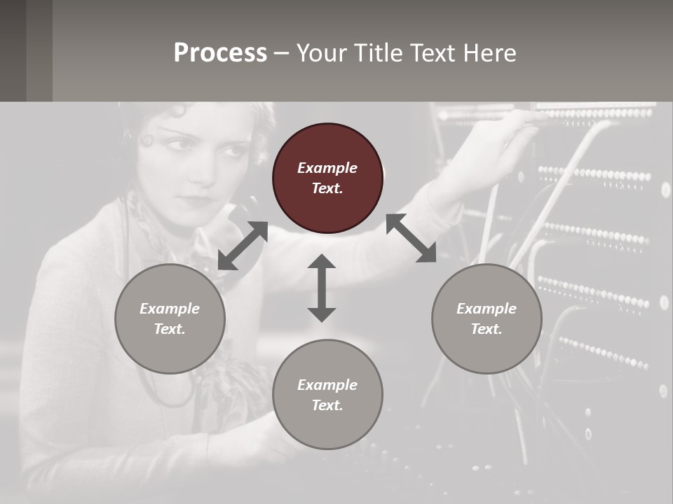 Career Helpfulness Hear PowerPoint Template