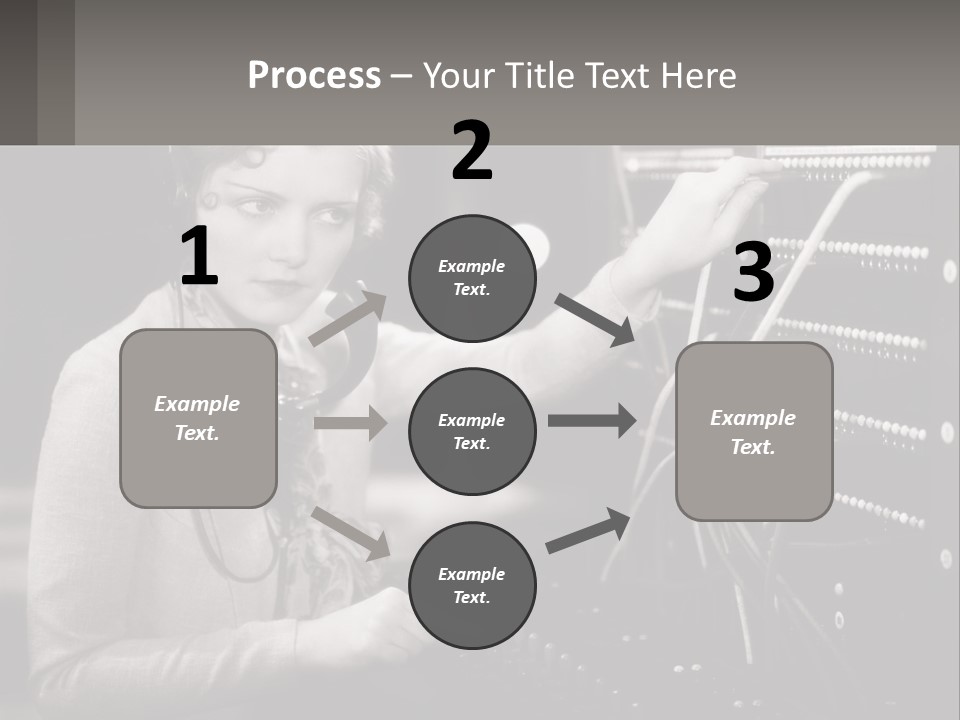 Career Helpfulness Hear PowerPoint Template