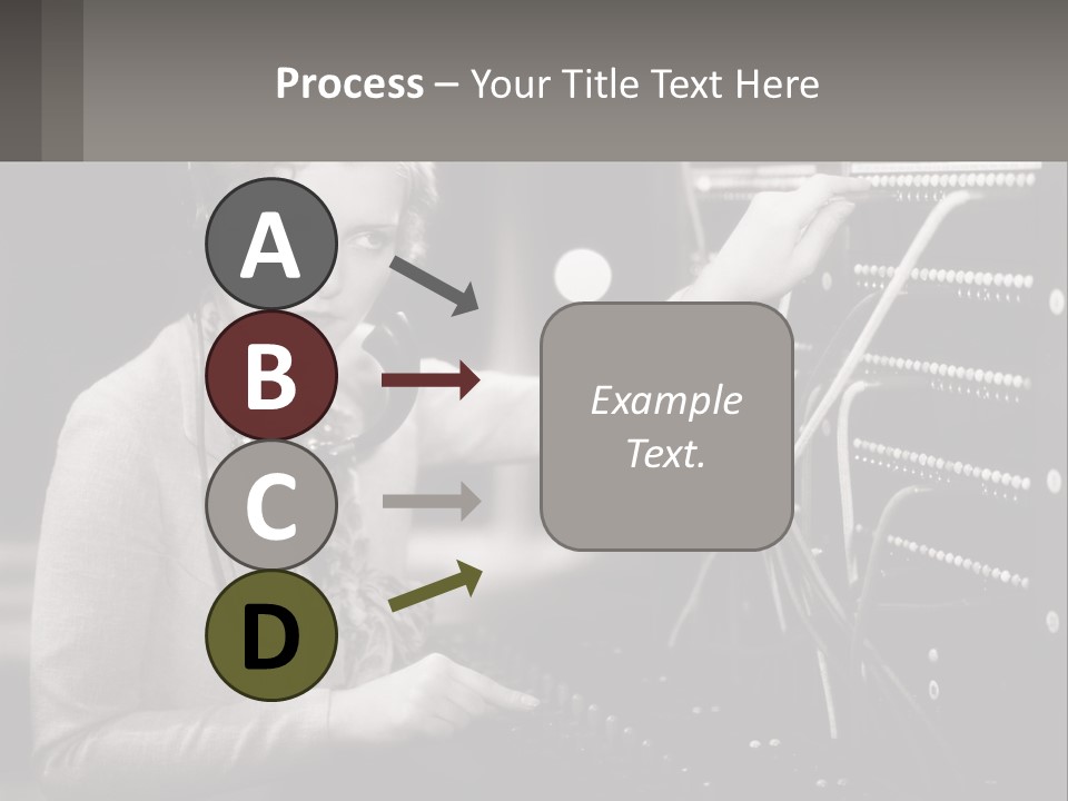Career Helpfulness Hear PowerPoint Template