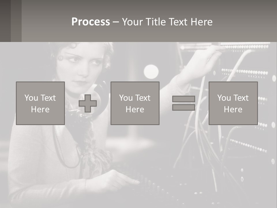 Career Helpfulness Hear PowerPoint Template
