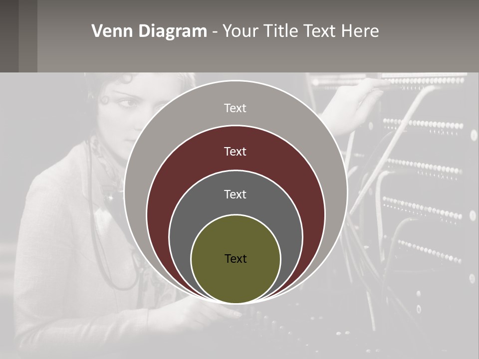Career Helpfulness Hear PowerPoint Template