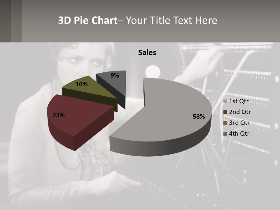 Career Helpfulness Hear PowerPoint Template