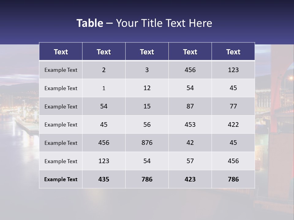 Guggenheim Sunset Basque Country PowerPoint Template