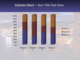 Guggenheim Sunset Basque Country PowerPoint Template