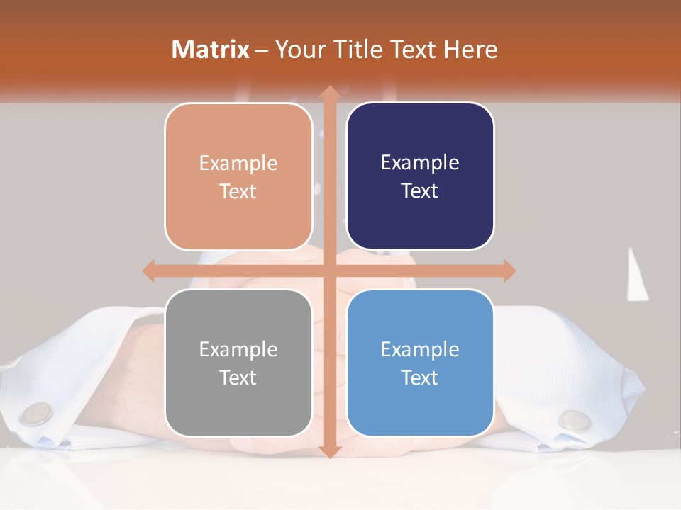 Table Waiting Studio PowerPoint Template