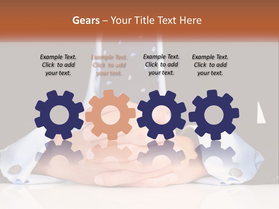 Table Waiting Studio PowerPoint Template