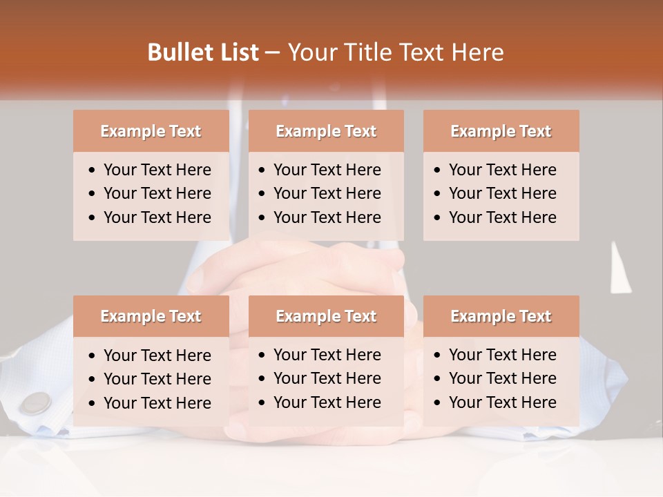 Table Waiting Studio PowerPoint Template
