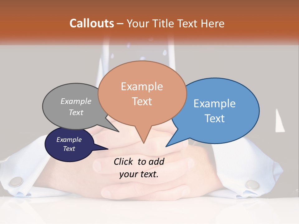 Table Waiting Studio PowerPoint Template