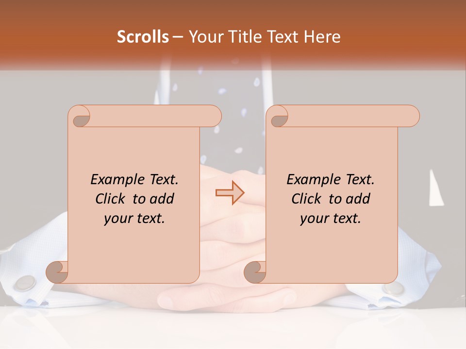 Table Waiting Studio PowerPoint Template