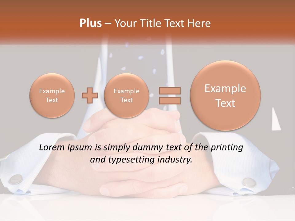 Table Waiting Studio PowerPoint Template