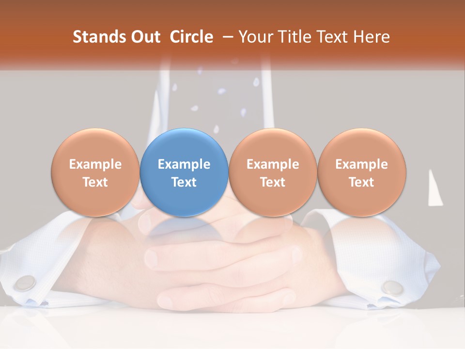 Table Waiting Studio PowerPoint Template