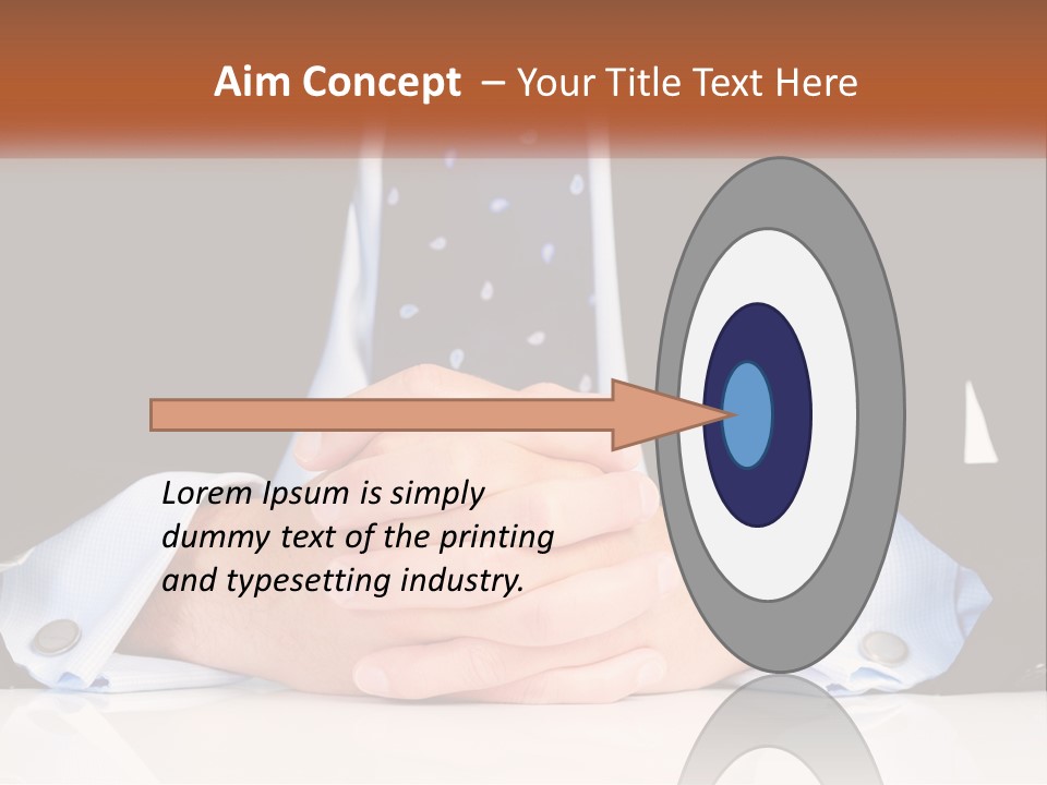 Table Waiting Studio PowerPoint Template