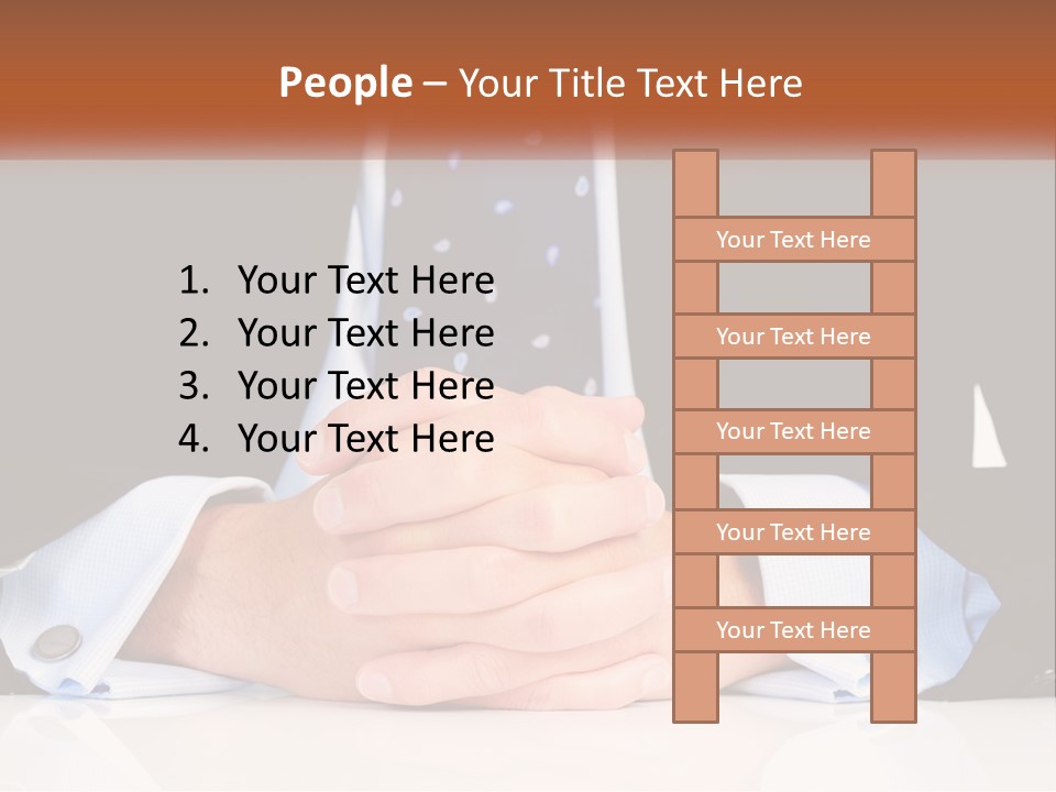 Table Waiting Studio PowerPoint Template