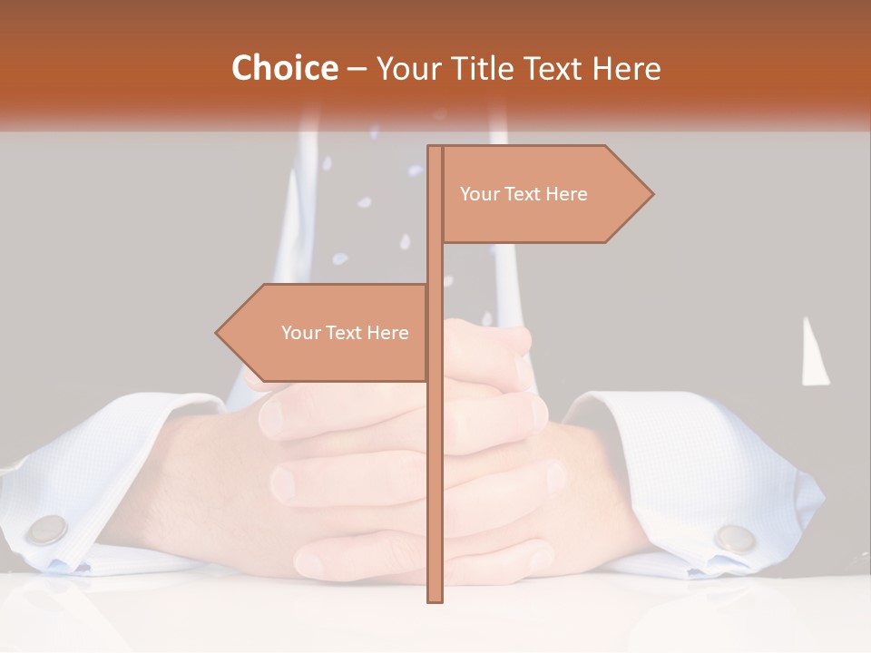 Table Waiting Studio PowerPoint Template