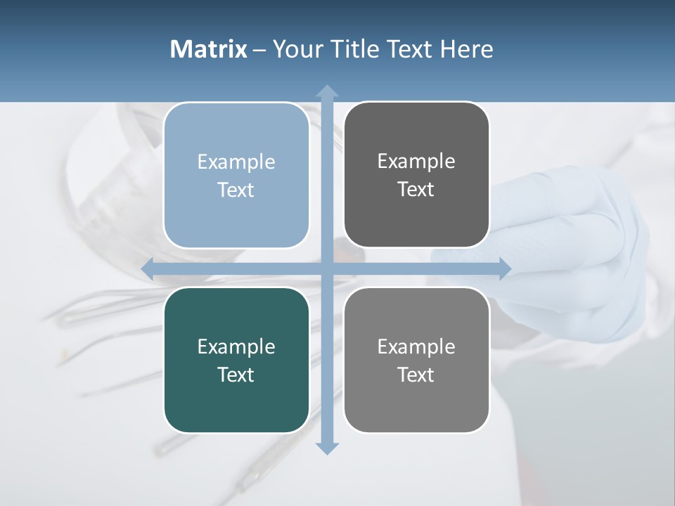 Dentist Orthodontist Disinfected PowerPoint Template