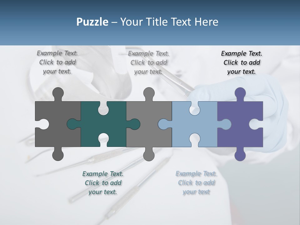 Dentist Orthodontist Disinfected PowerPoint Template