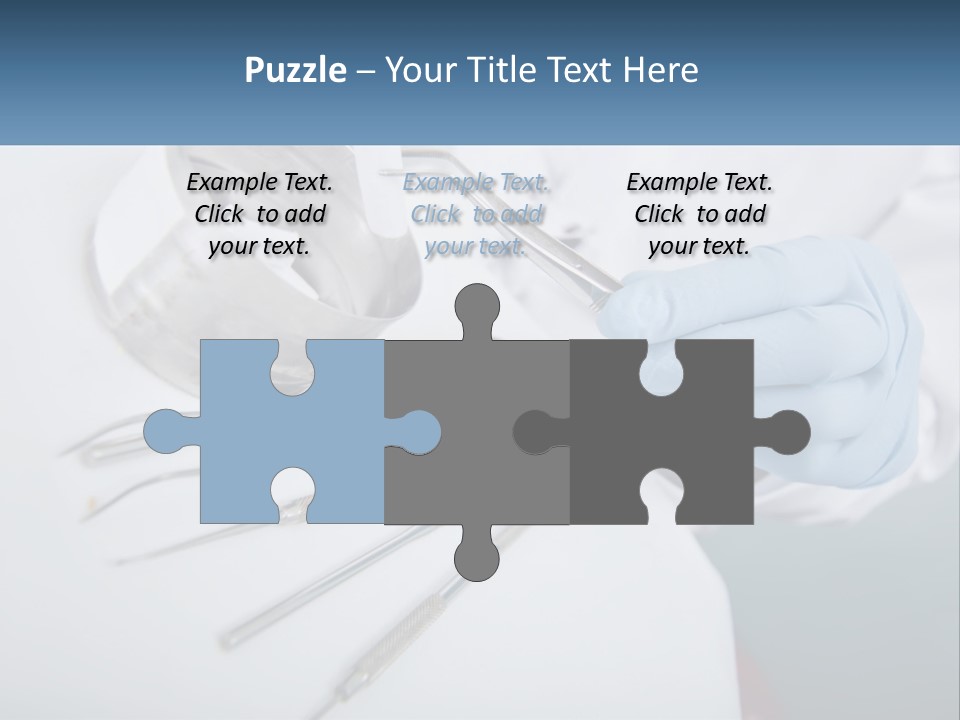 Dentist Orthodontist Disinfected PowerPoint Template