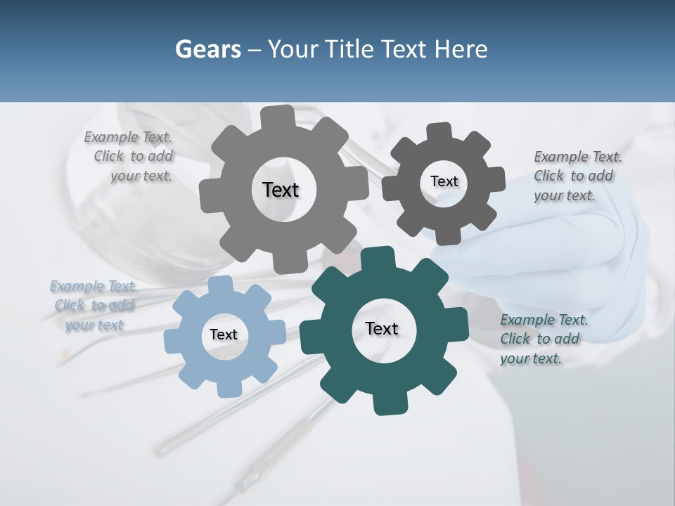 Dentist Orthodontist Disinfected PowerPoint Template