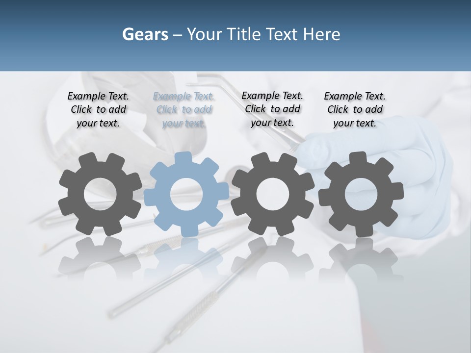 Dentist Orthodontist Disinfected PowerPoint Template