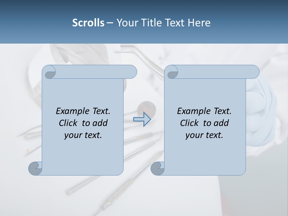 Dentist Orthodontist Disinfected PowerPoint Template