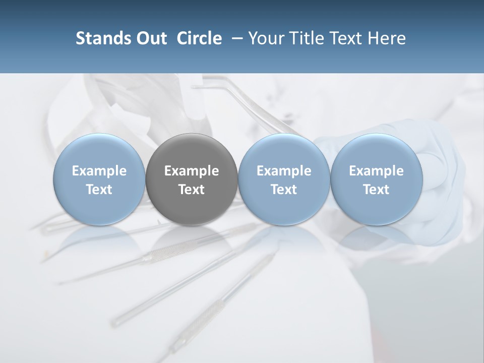 Dentist Orthodontist Disinfected PowerPoint Template