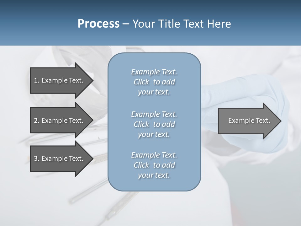 Dentist Orthodontist Disinfected PowerPoint Template