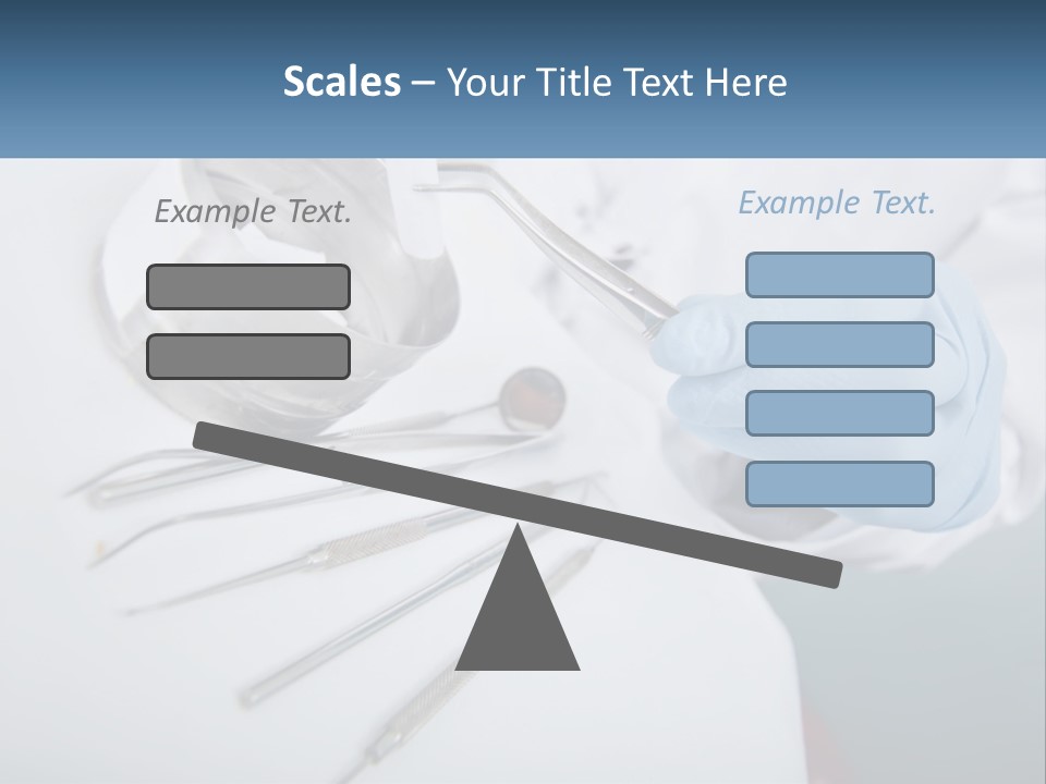 Dentist Orthodontist Disinfected PowerPoint Template