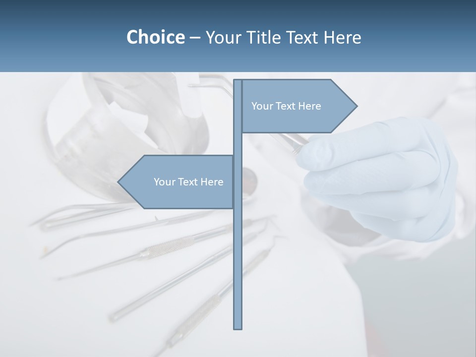 Dentist Orthodontist Disinfected PowerPoint Template