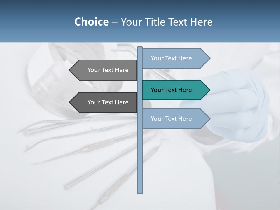 Dentist Orthodontist Disinfected PowerPoint Template